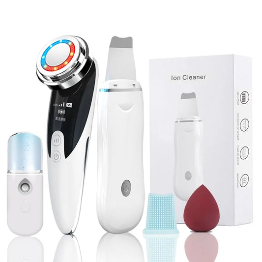 Ultrasonic Skin Scrubbing Set