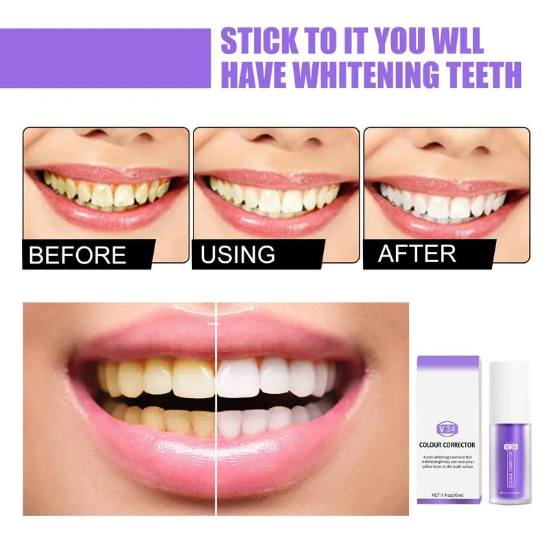 V34 Color Corrector Toothpaste